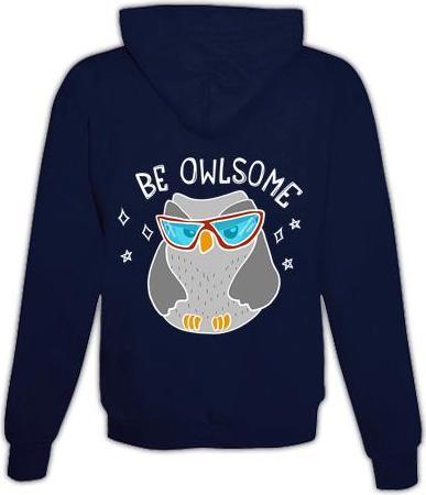 Immagine prodotto Schwesternuhr Felpa con cappuccio Be Owlsome Unisex (XXL)
