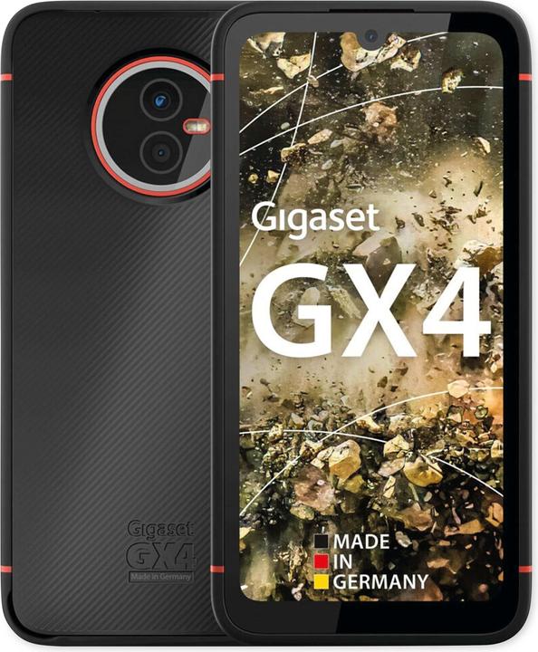 Produktbild Gigaset GX4 Outdoor (64 GB, Black, 6.10", Dual SIM, 48 Mpx, 4G)