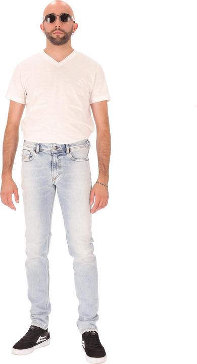 Actual product image Diesel Herrenhose Azurblau - Stretch-Baumwolle - Made In Italy (31)