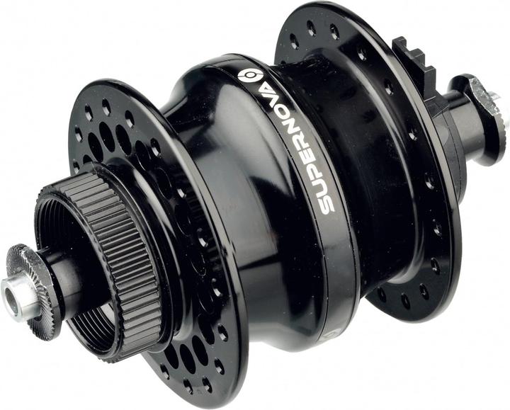 Actual product image Supernova Infinity S hub dynamo (Disc brake Center lock)
