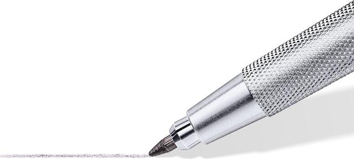 Actual product image Staedtler Clutch pencil Mars technico 780 C black for 2 mm leads with clip and pusher (2 mm, HB, 1 x)