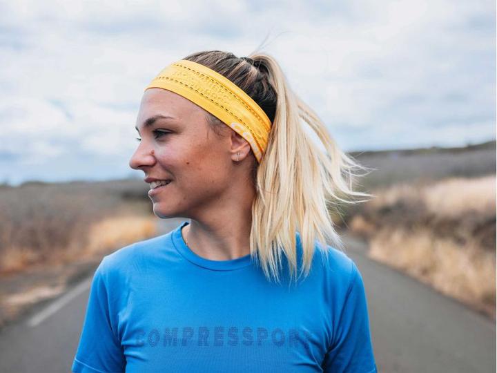 Produktbild Compressport Thin Headband On/Off Citrus