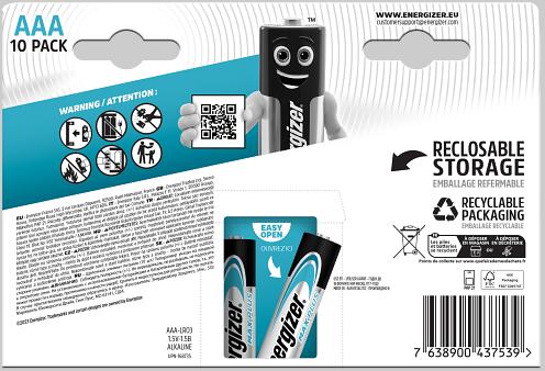 Image du produit Energizer Max Plus Alkaline (10 pcs, AAA)
