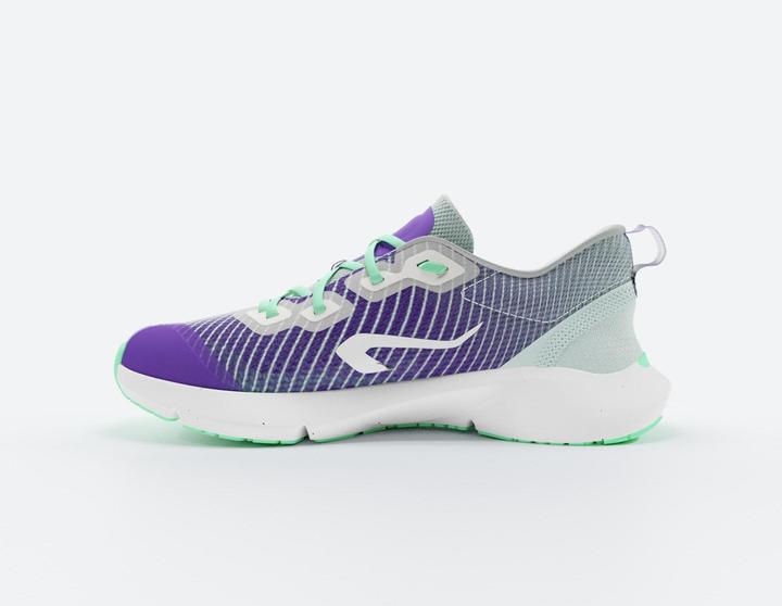 Produktbild Kiprun Laufschuhe Kinder Drop 0 - KN500 grün/schwarz (34)