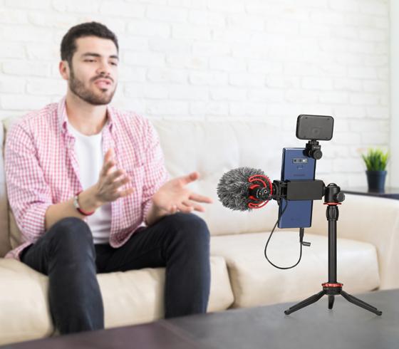 Immagine prodotto Boya BY-VG350 incl. BY-MM1+ kit video per smartphone
