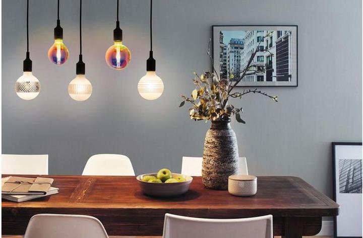 Actual product image Paulmann Lamp FANTASTIC COLORS G95 E27 5 W warm white (E27, 5 W, 470 lm, 1 x, F)