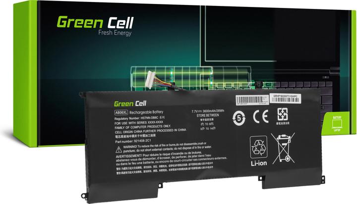 Actual product image GreenCell Laptop Battery AB06XL for HP Envy 13 - 7.7V - 3600mAh (6 Cells, 3600 mAh)