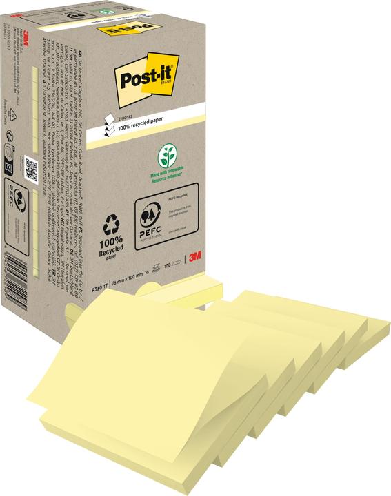 Immagine prodotto Post-it Note Z verdi (76 x 76 mm)