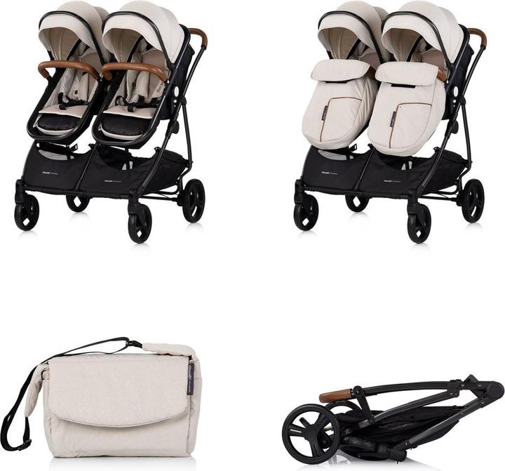 Actual product image Chipolino Geschwisterwagen Duo Smart