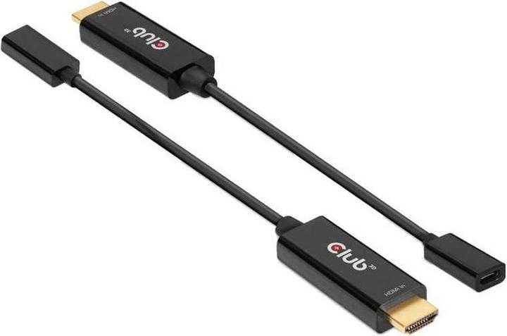 Actual product image Club 3D HDMI (Typ A) — USB C (HDMI, USB-C, 2.20 cm)