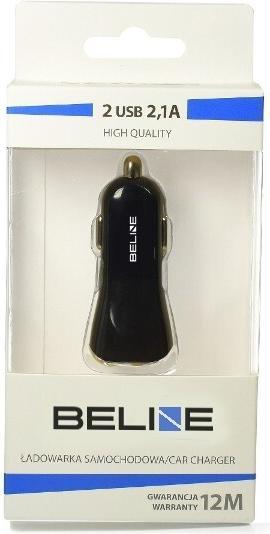 Produktbild Beline Autoladegerät 2xUSB 2.1A schwarz (0006)