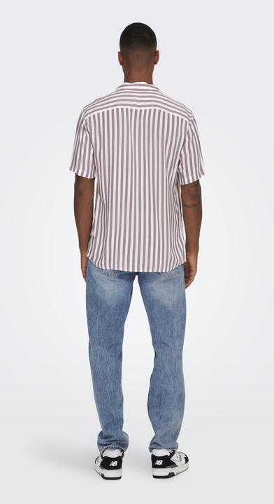 Immagine prodotto Only & Sons Camicia a maniche corte a righe (M)