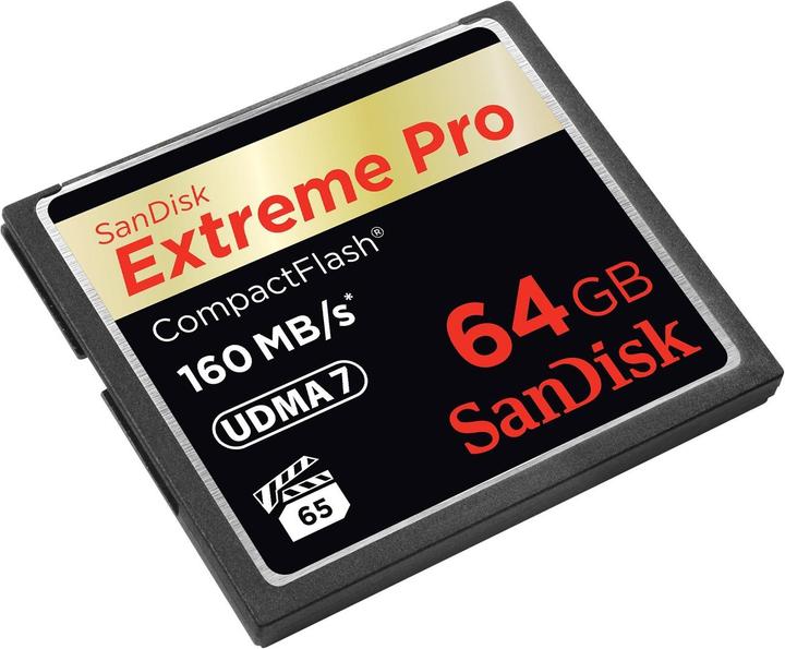 Actual product image SanDisk Extreme Pro Compact Flash (64 GB, CF)