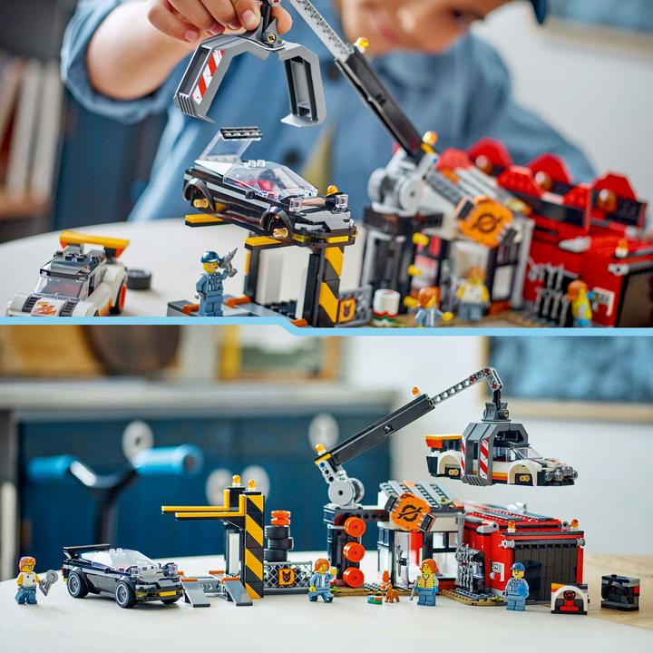 Actual product image LEGO Schrottplatz mit Autos (60472, LEGO City)