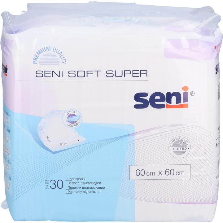 Seni Soft Super Einmal-Bettschutz 4 Tropfen (30 x)