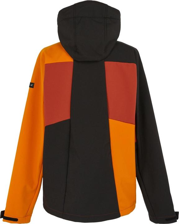 Actual product image Regatta Mens Hewitts X Colour Block Soft Shell Jacket (XL)