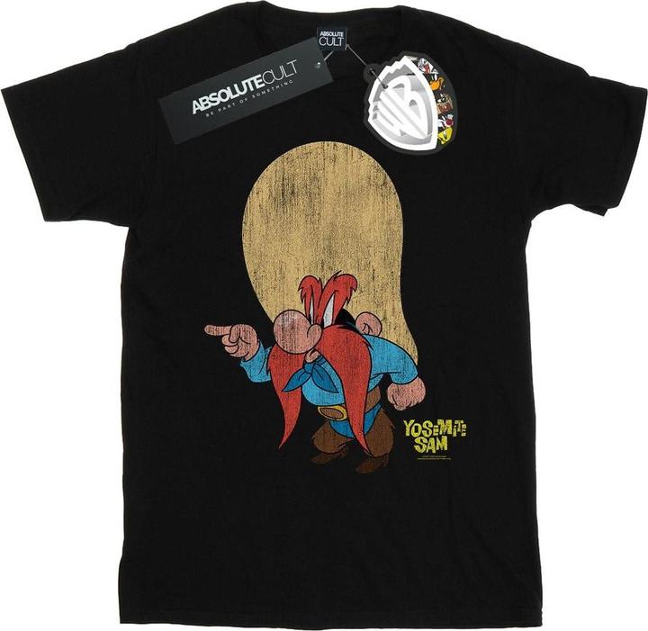 Looney Tunes Yosemite Sam Distressed TShirt (L)