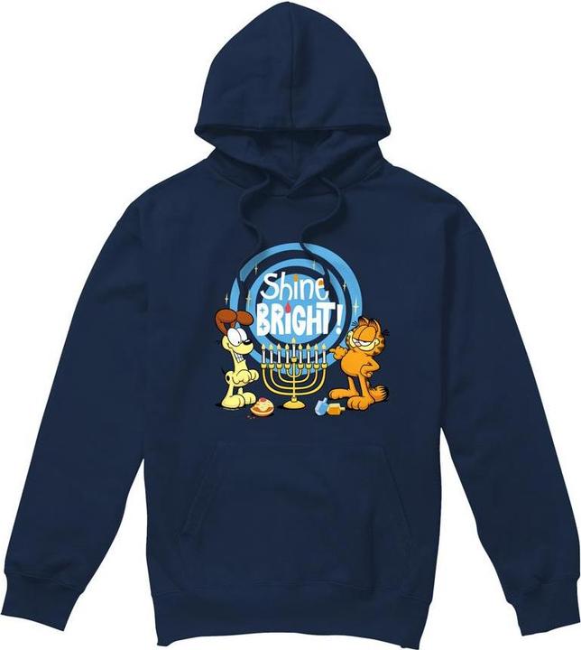 Garfield Shine Bright For Hanukkah Kapuzenpullover