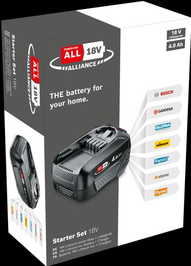 Image du produit Bosch Home & Garden Kit de démarrage Alliance (18 V)