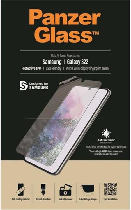 Actual product image PanzerGlass Case Friendly (1 Piece, Samsung Galaxy S22+)