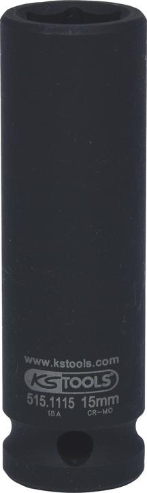 Actual product image KS Tools 1/2" power socket long (15 mm)