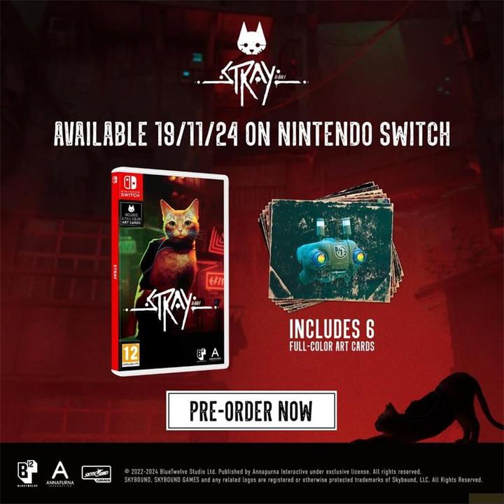 Actual product image Skybound Stray (Switch, Switch Lite, Switch OLED, DE)