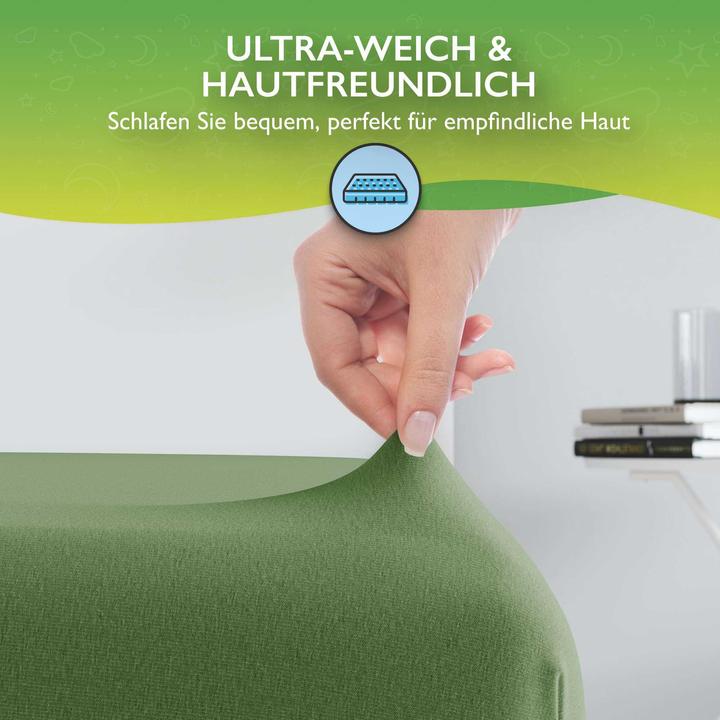 Actual product image Etérea Comfort Jersey Topper (180 x 200 cm, 200 x 200 cm)