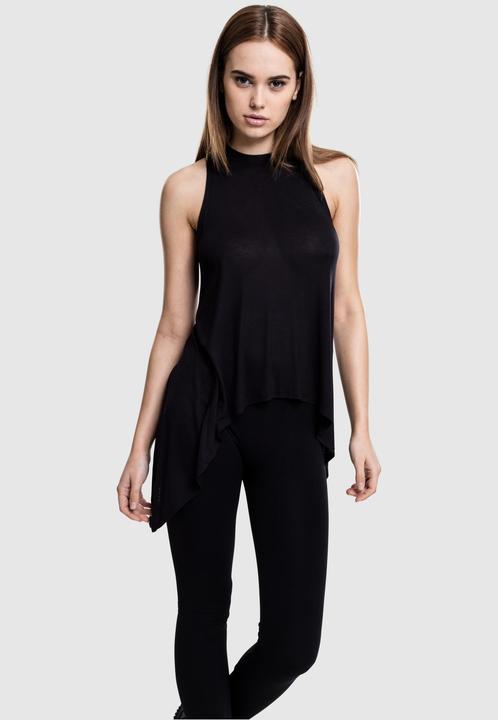 Actual product image Urban Classics Ladies HiLo Viscose Top (XS)