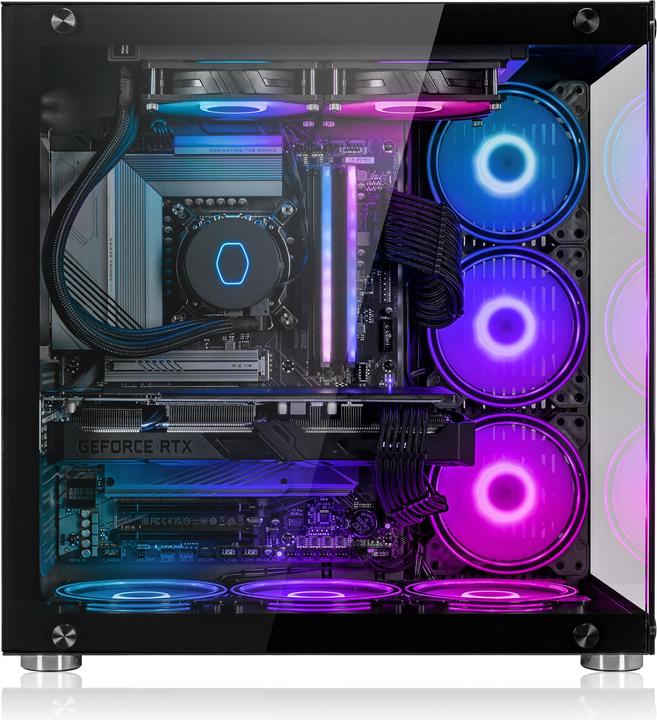 Actual product image Megaport Gaming PC Intel i9 - GeForce RTX 3070 Ti - 32GB RAM - 117-DE (Intel Core i9-12900F, 32 GB, 2000 GB, GeForce RTX 4070)