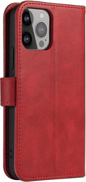 Actual product image Hurtel Back panel cover Magnet Case with flap for Samsung Galaxy A56 - red (Samsung Galaxy A56)