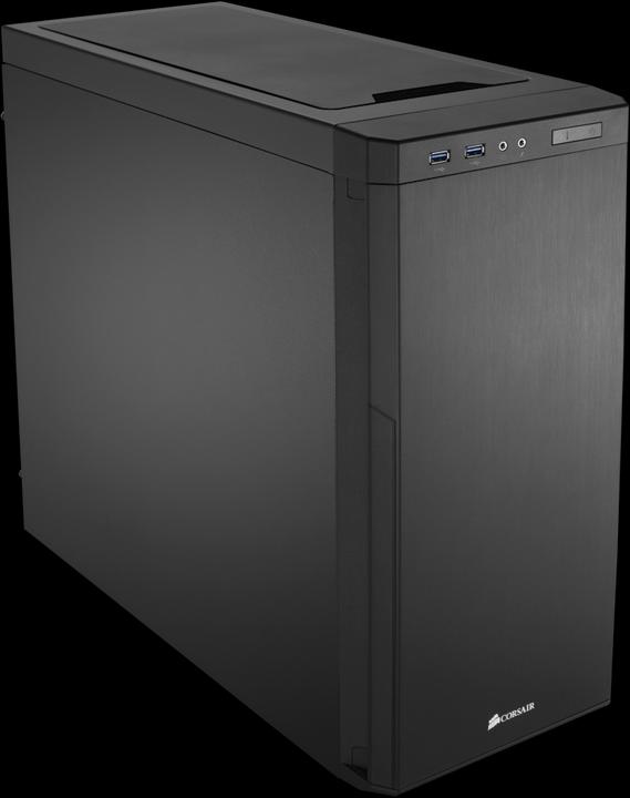 Actual product image Corsair Carbide 330R Blackout Edition (ATX, mATX, Mini-ITX, E-ATX)
