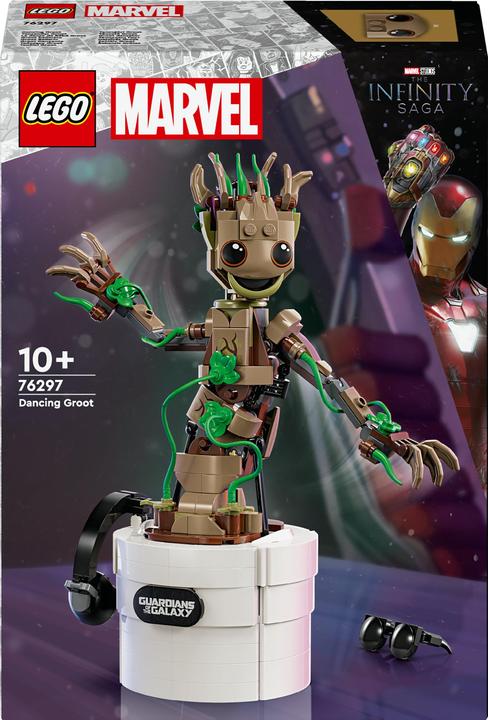 Actual product image LEGO Dancing Groot (76297, LEGO Marvel)