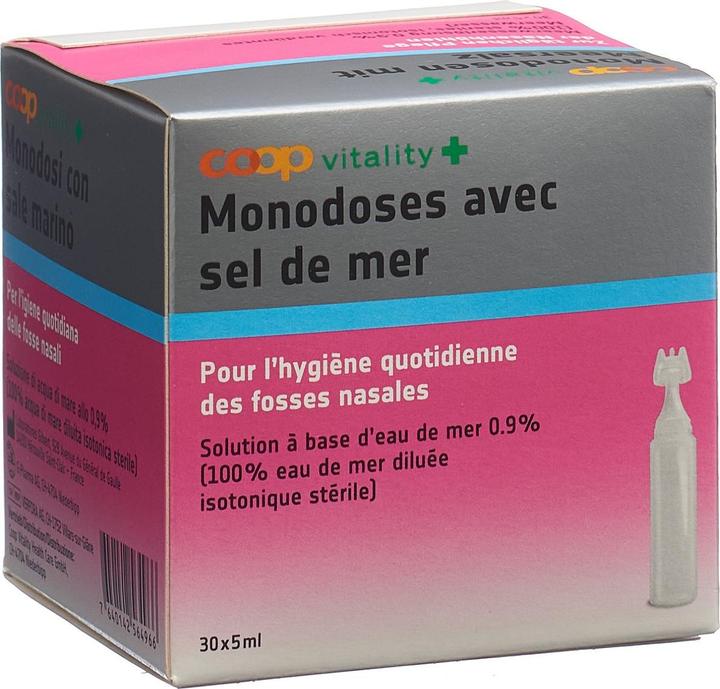 Produktbild Coop Vitality mit Meersalz 30 Monodos 5 ml (1 Stück)