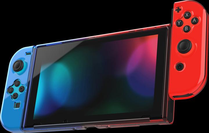 Actual product image Nyko Thin Case (Red/Blue) (Switch)