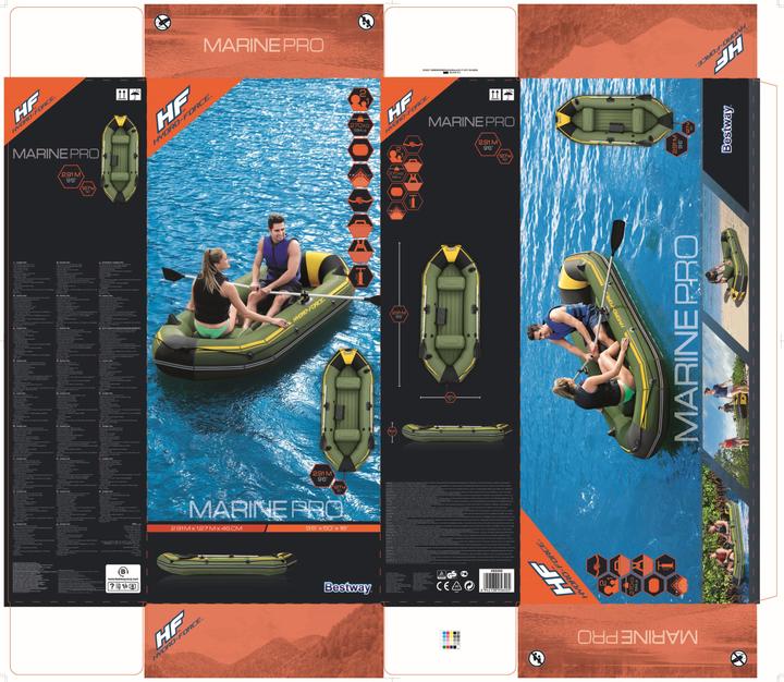 Produktbild Bestway Marine Pro (291 cm, 2 Pers.)