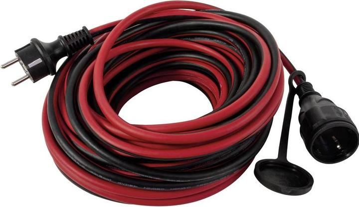 REV 0017250614 Verlengkabel 16 A rood-zwart 25 m (25 m, CEE 7/3)