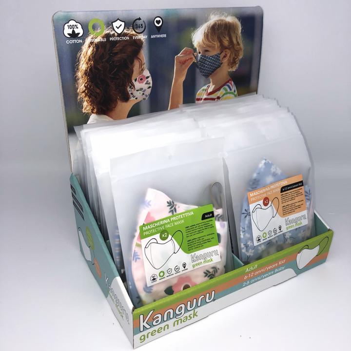 Productafbeelding Kanguru Sportweddenschap 50 cm met stop, met leer bekleed (2 x)
