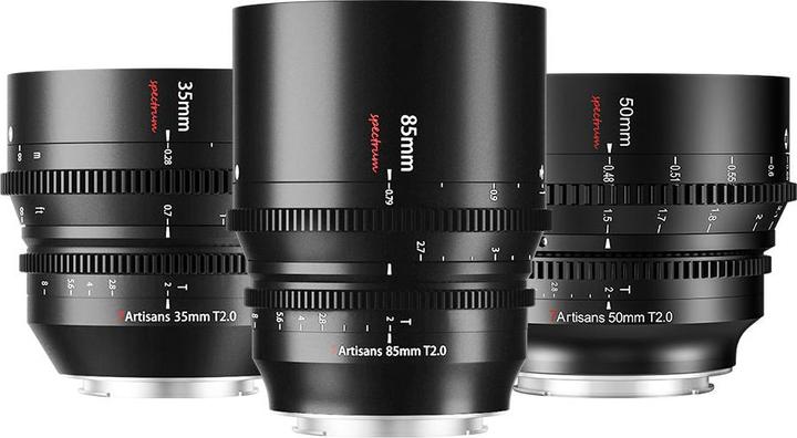 Produktbild 7artisans Spectrum 50mm T2.0 L-Mount (L-Mount, Vollformat)