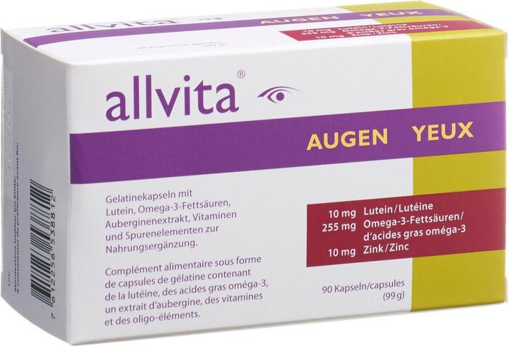 Allvita Augen (90 Stück, Kapseln, 146 g)