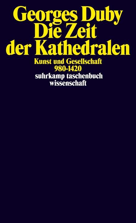 Produktbild Die Zeit der Kathedralen (Deutsch, Georges Duby, 1992)