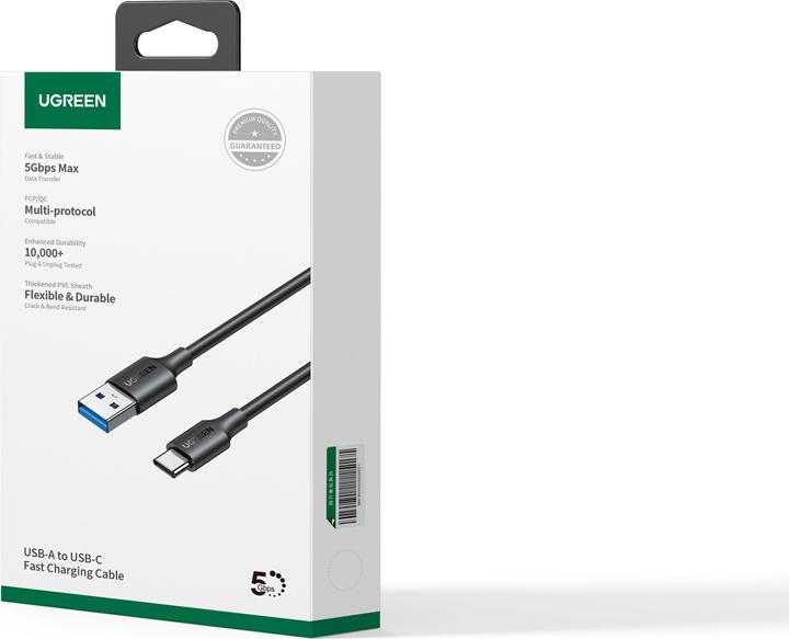Immagine prodotto Ugreen Cavo dati da USB-C a USB-A 3.0 3A (1 m, USB 3.0)