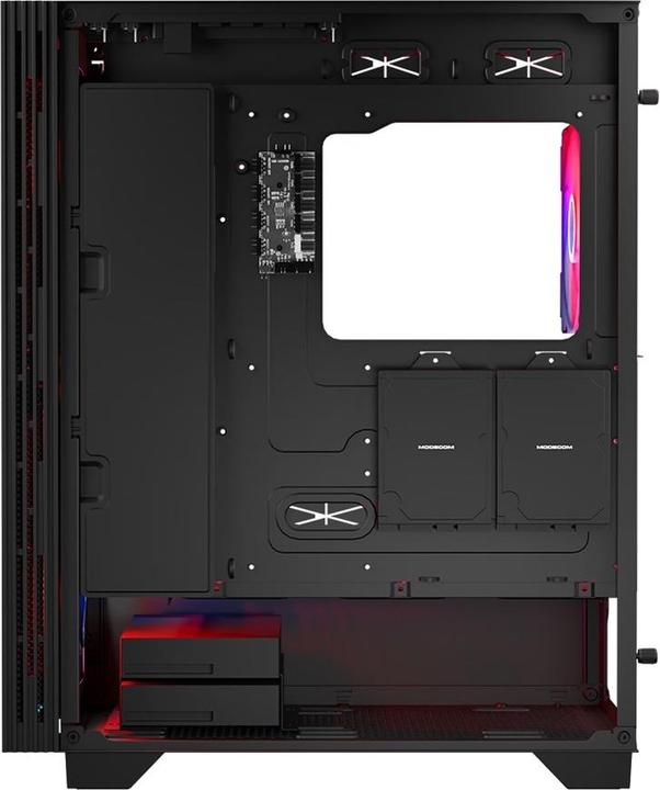 Image du produit Modecom Étui SIROCO ARGB FLOW MIDI USB 3.+TYPE-C (mATX, Mini-ITX)
