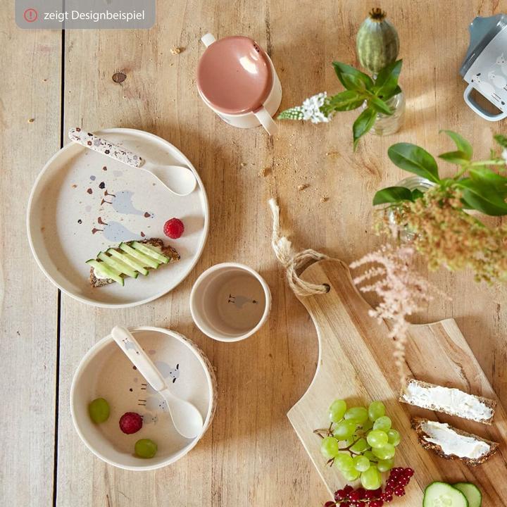 Produktbild Lässig Kindergeschirr-Sets 4-tlg. Geschirr-Set rutschfest - Happy Fruits