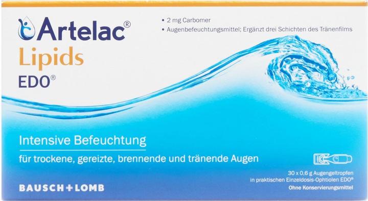 Immagine prodotto Bausch + Lomb Artelac Lipids EDO, 30 pipette monodose (0.60 ml, 30 x 0,6 g)