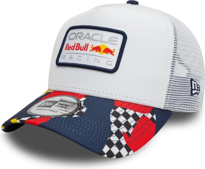 Actual product image New Era A-Frame Trucker Cap - ABSTRACT Red Bull Racing