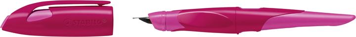 Produktbild STABILO EASYbirdy ergonomischer Schulfüller für Rechtshänder Anfänger-Feder (Beere, Pink, 1 x)