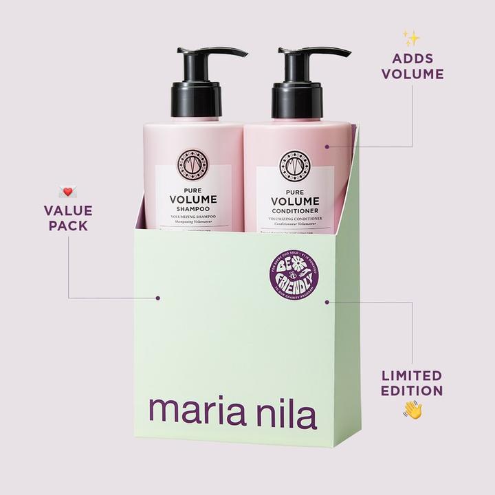 Image du produit Maria Nila Pure Volume Duo Bundle (Set soin capillaire)