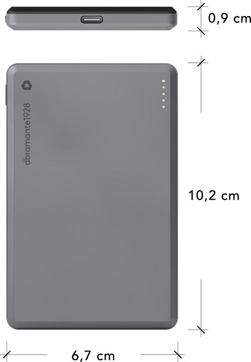Actual product image dbramante1928 re-charge (5000 mAh, 19.35 Wh)