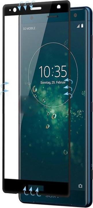Actual product image Screenguard Sony Xperia XZ2 Premium Full Screen Protective Glass Film 2.5D 9H (1 Piece, Sony Xperia XZ2 Premium)