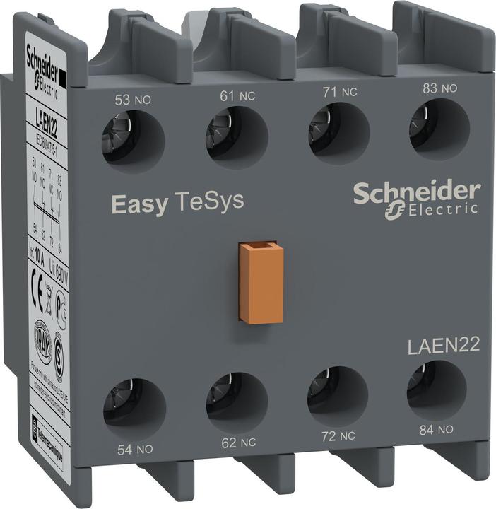 Immagine prodotto Schneider Contatto ausiliario Easy TeSys 2NO 2NC per contattori e relè LAEN22